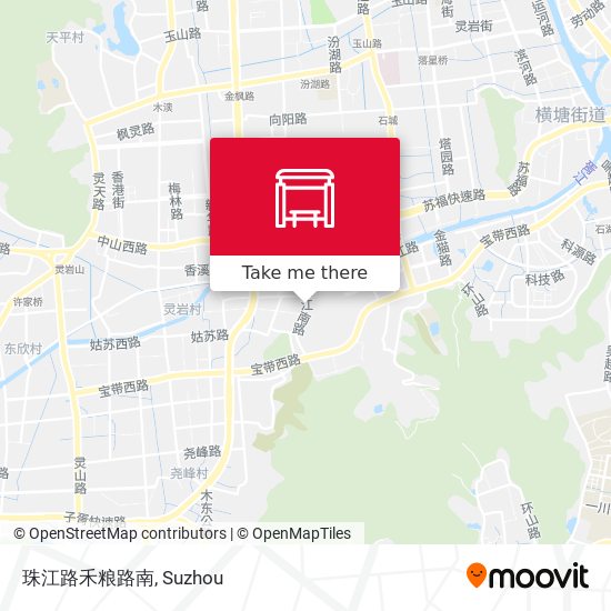 珠江路禾粮路南 map