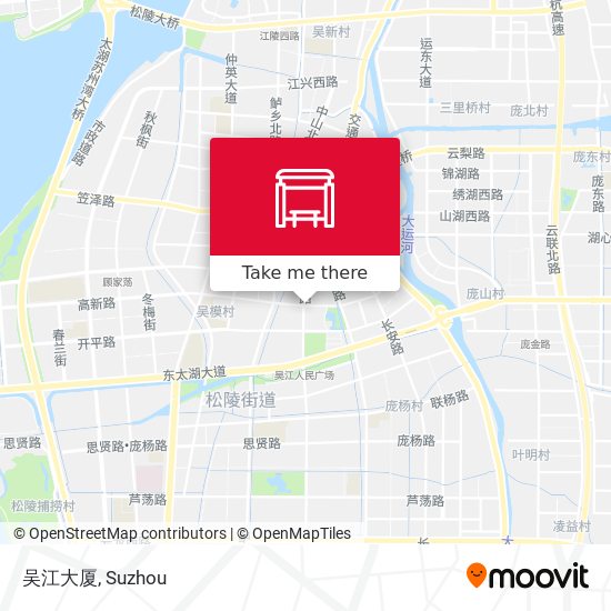 吴江大厦 map