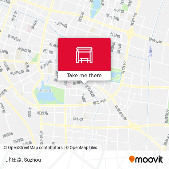 北庄路 map