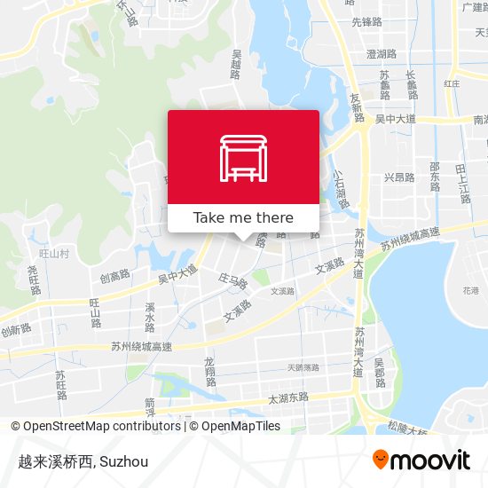 越来溪桥西 map