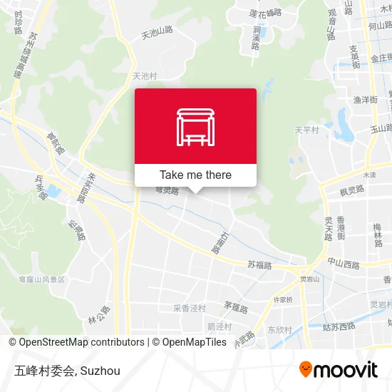 五峰村委会 map