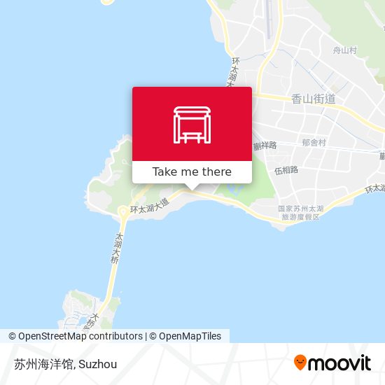 苏州海洋馆 map