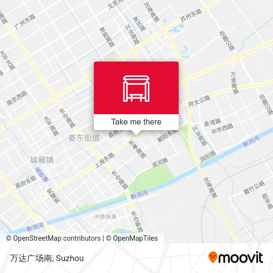 万达广场南 map