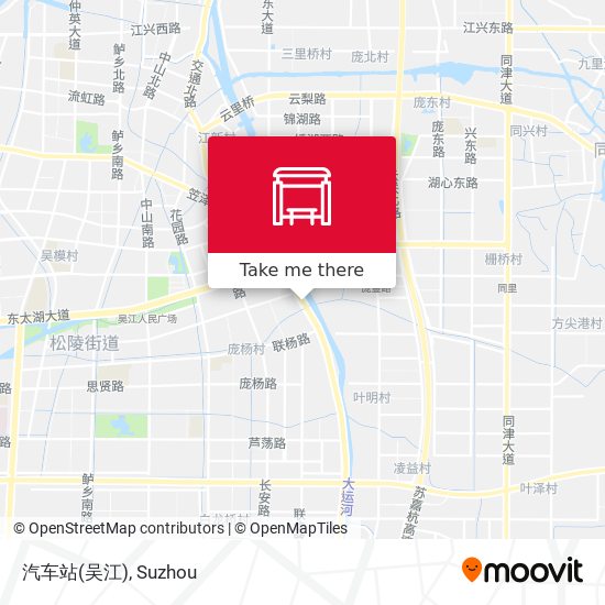汽车站(吴江) map