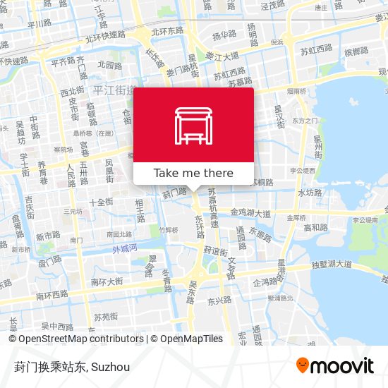 葑门换乘站东 map