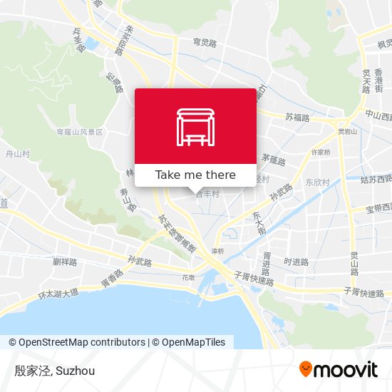 殷家泾 map