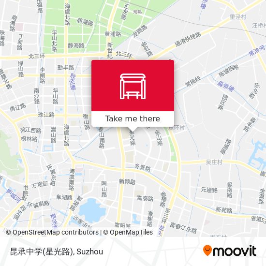 昆承中学(星光路) map