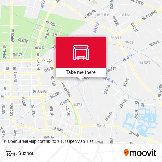 花桥 map