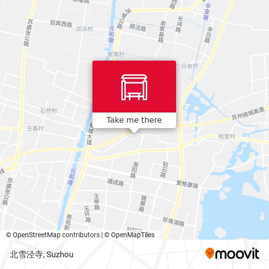 北雪泾寺 map