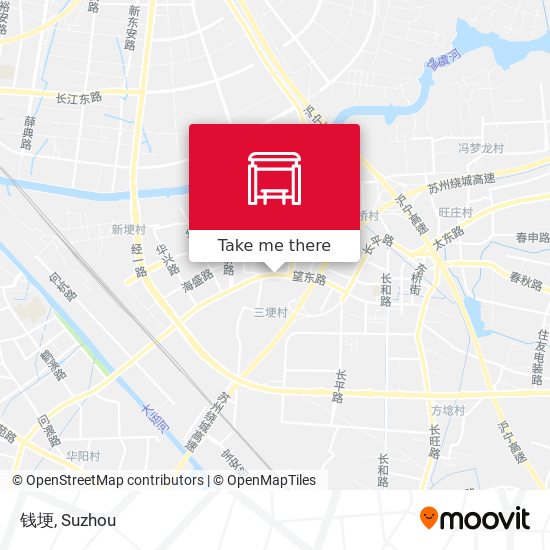 钱埂 map