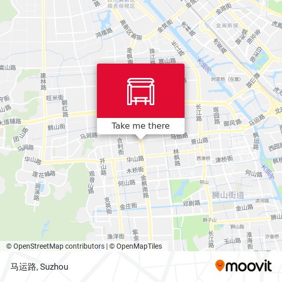 马运路 map