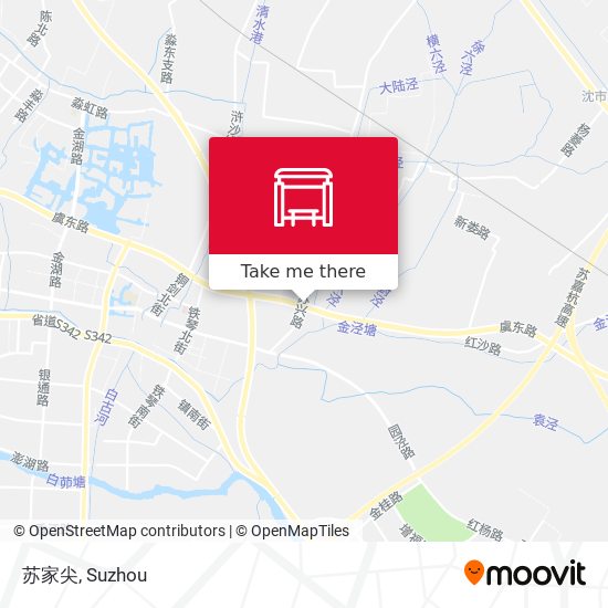 苏家尖 map