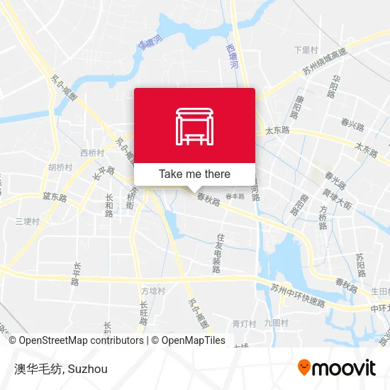 澳华毛纺 map