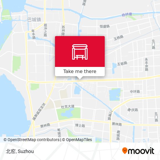 北窑 map