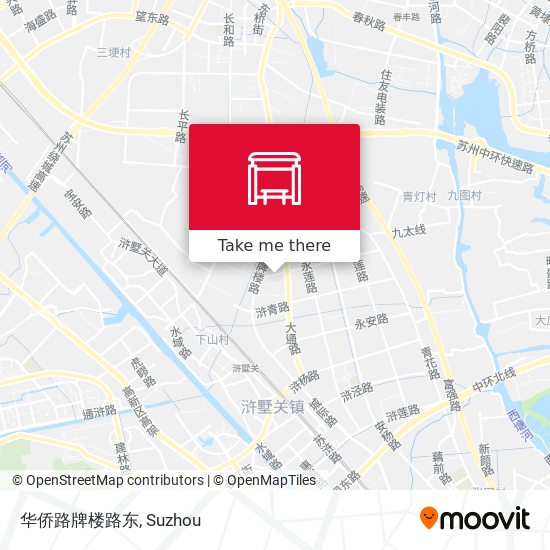 华侨路牌楼路东 map
