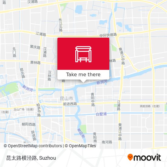 昆太路横泾路 map