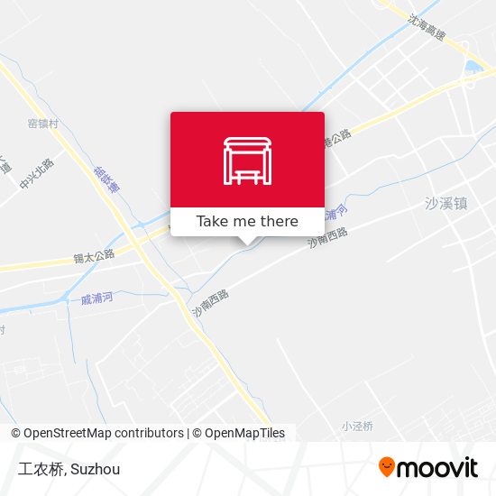 工农桥 map