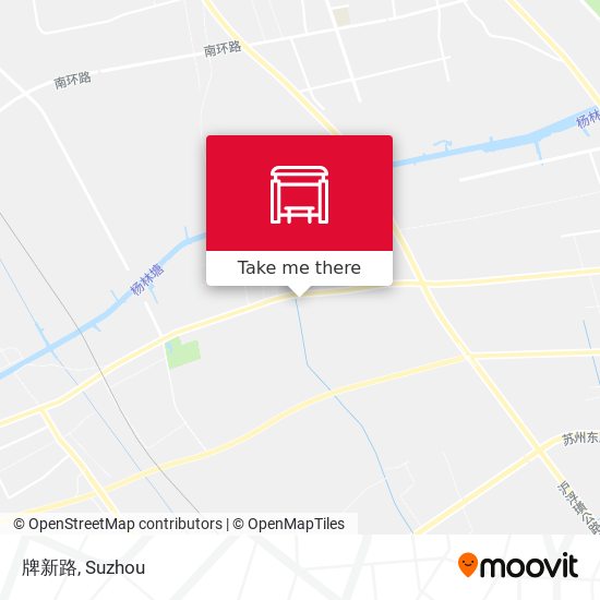 牌新路 map