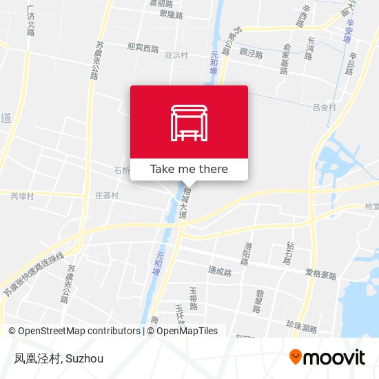 凤凰泾村 map