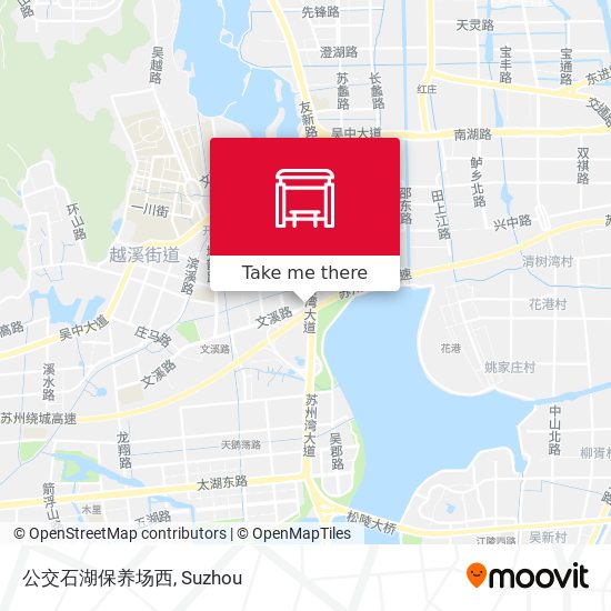 公交石湖保养场西 map