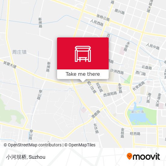 小河坝桥 map