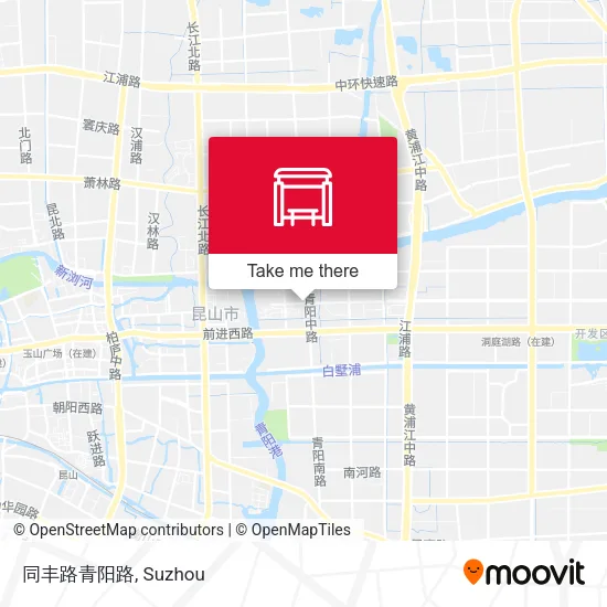 同丰路青阳路 map