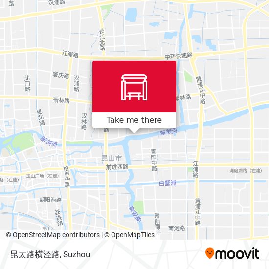 昆太路横泾路 map