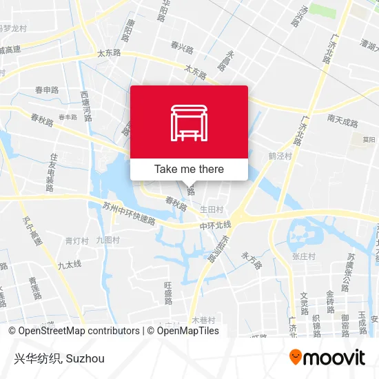 兴华纺织 map