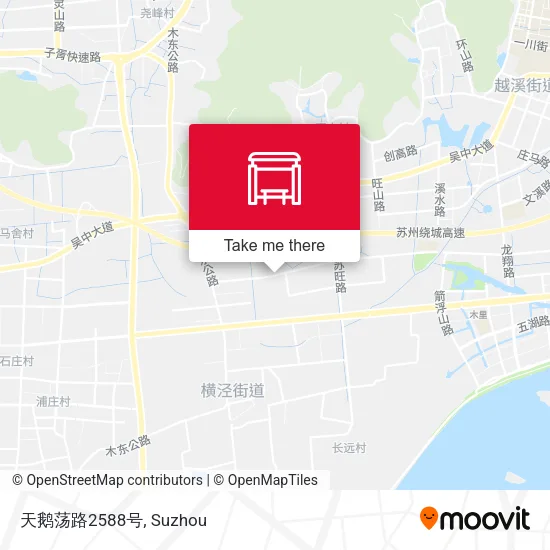 天鹅荡路2588号 map