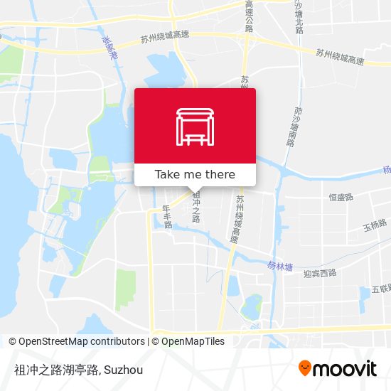祖冲之路湖亭路 map