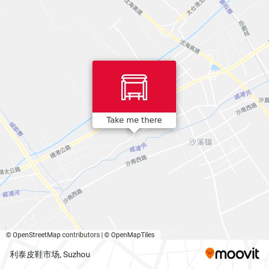 利泰皮鞋市场 map