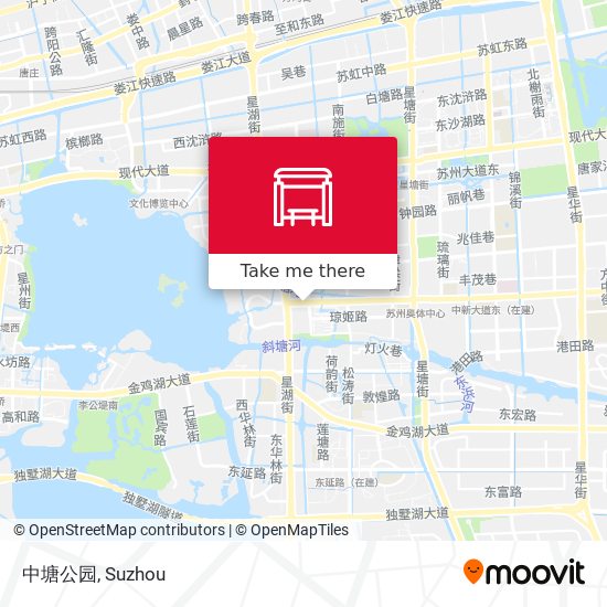 中塘公园 map
