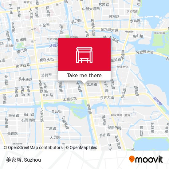 姜家桥 map
