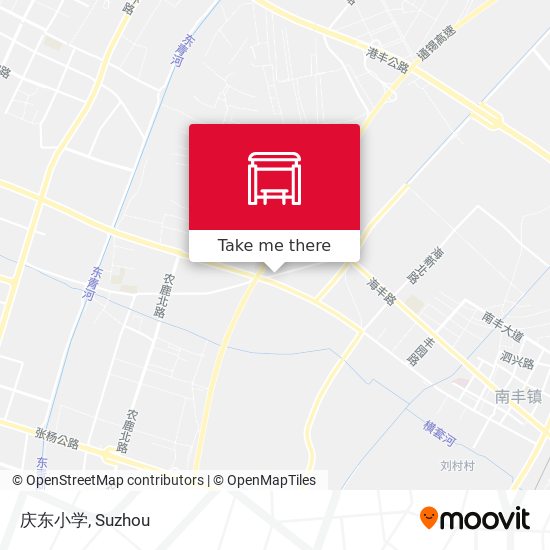 庆东小学 map