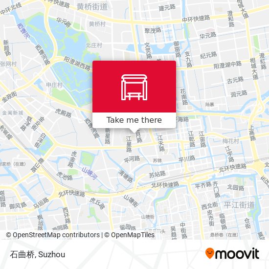 石曲桥 map