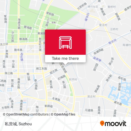 私营城 map