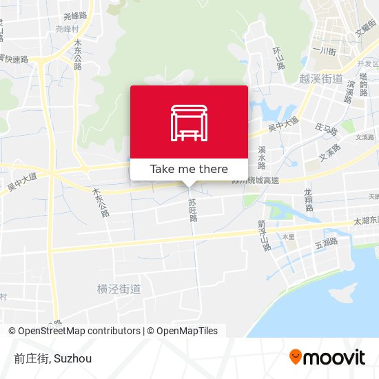 前庄街 map