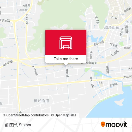 前庄街 map