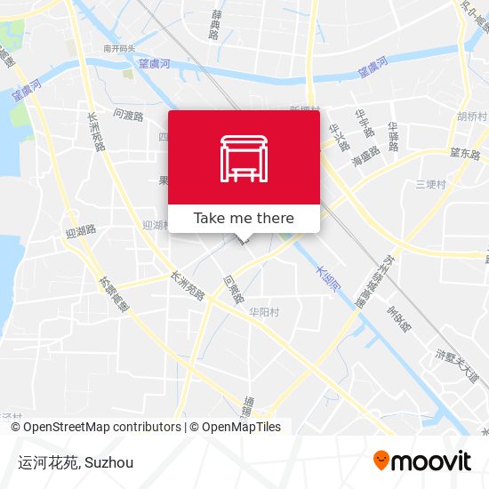 运河花苑 map