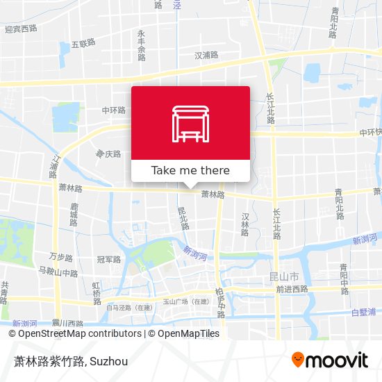 萧林路紫竹路 map