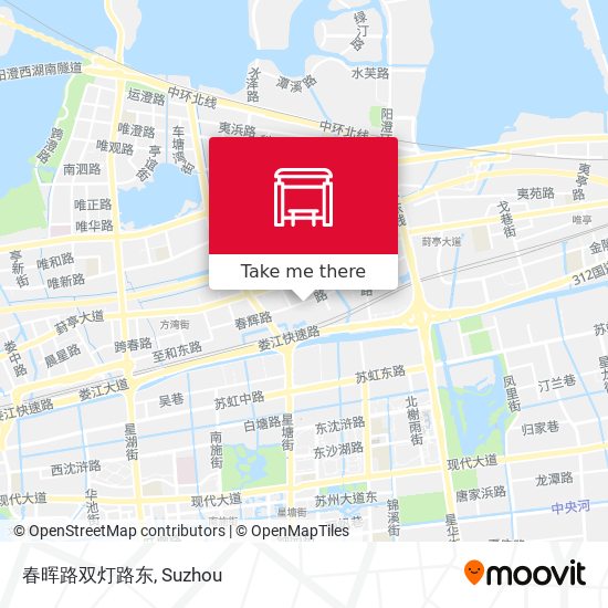 春晖路双灯路东 map