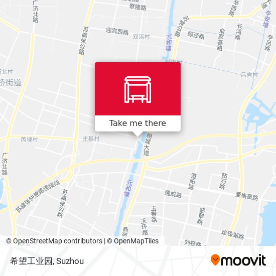 希望工业园 map
