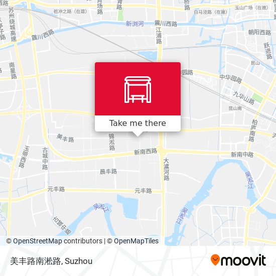 美丰路南淞路 map