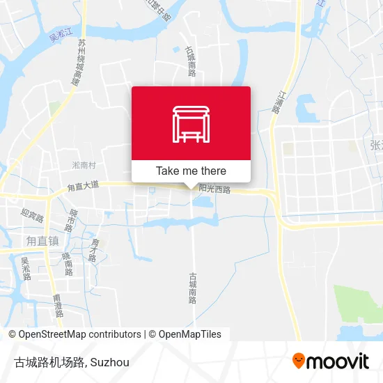 古城路机场路 map