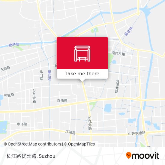 长江路优比路 map