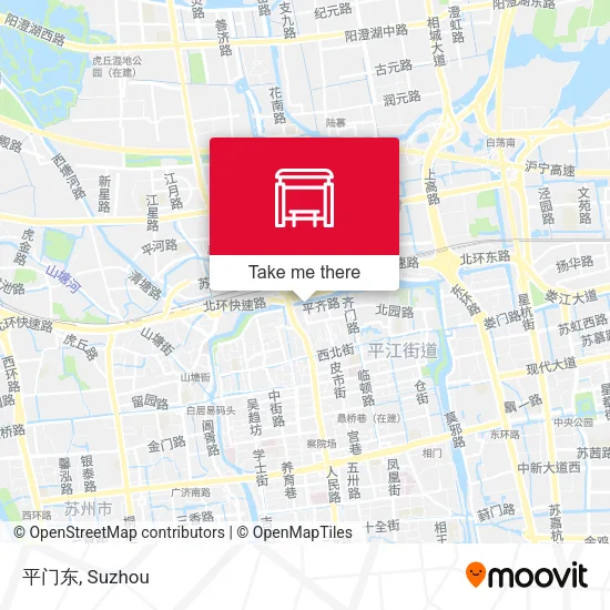 平门东 map