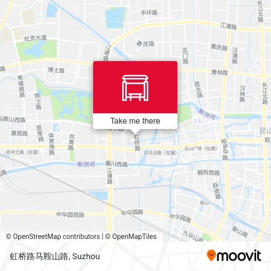 虹桥路马鞍山路 map
