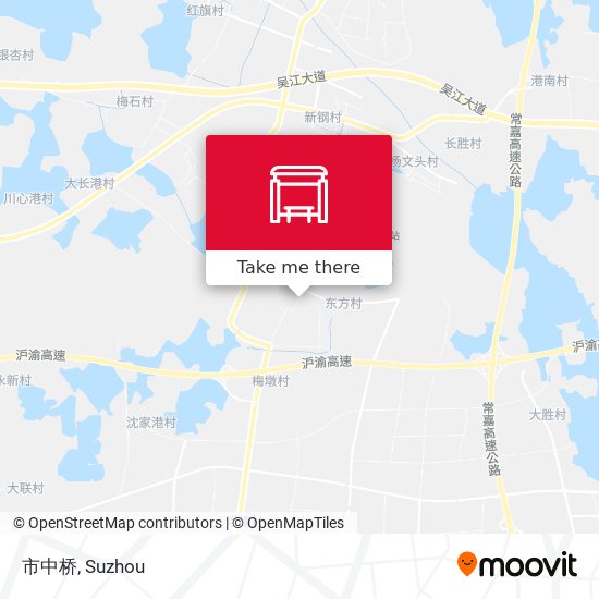市中桥 map