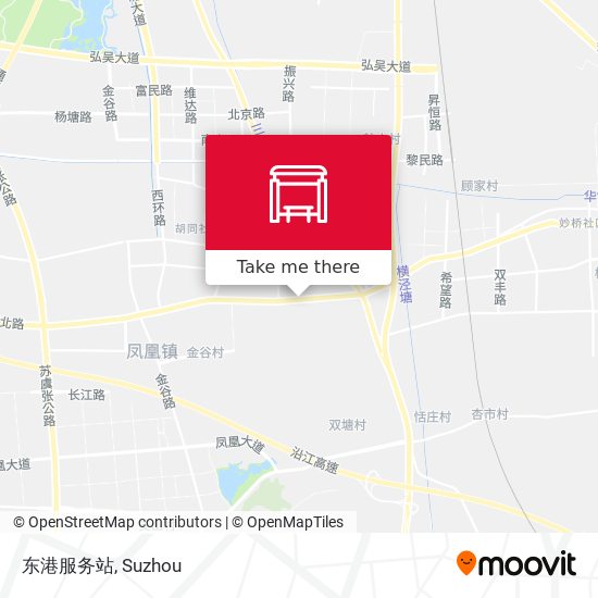 东港服务站 map