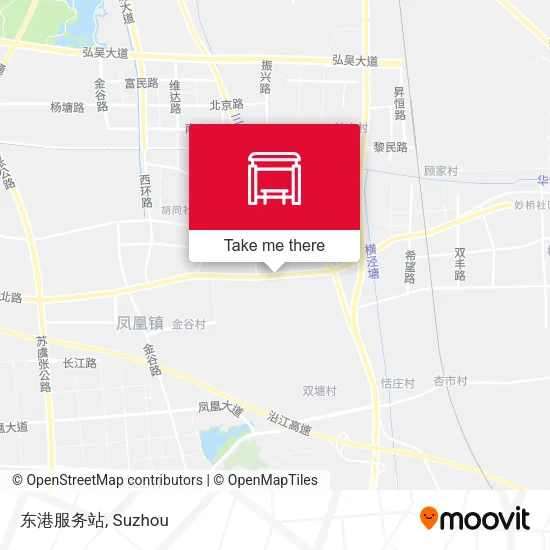 东港服务站 map